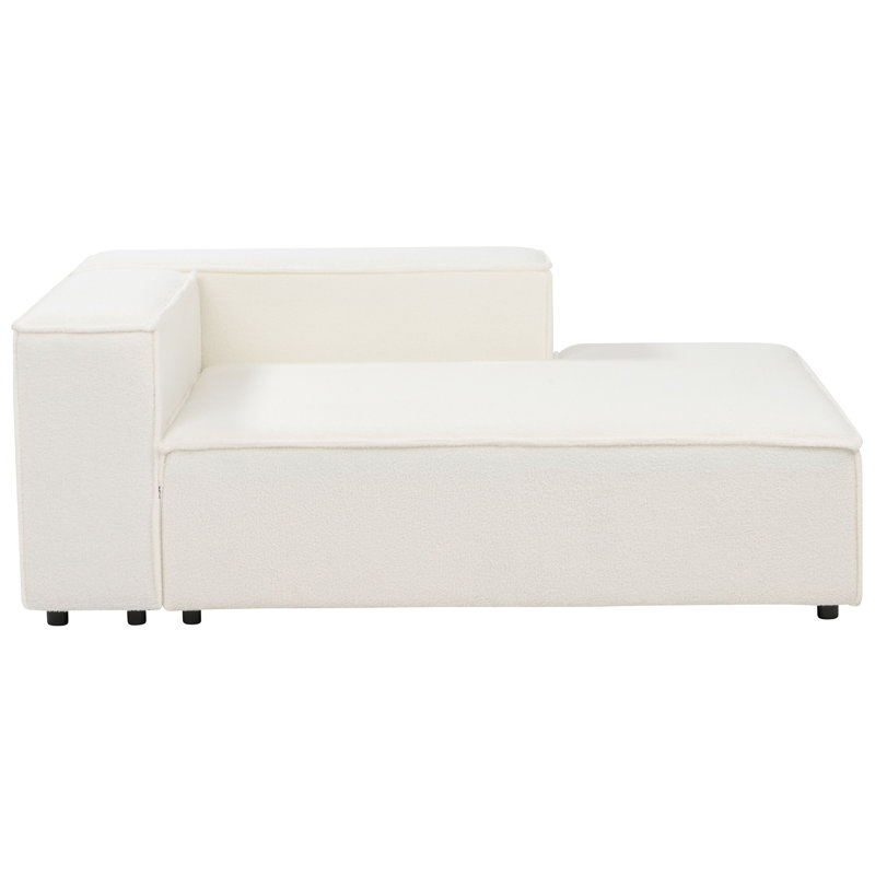 APRICA Upholstered Chaise Lounge, Right Hand Facing