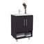 Meuble-lavabo Azure, 2 portes, 2 tablettes, salle de bain