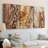 Tree Texture Triptych I  -Custom Wrapped Gallery Canvas - 3 Pieces-1030142718