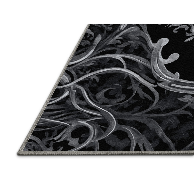 Dusky Petals Rug, Square 8'