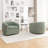 Odey Upholstered Swivel Barrel Chair-479968158