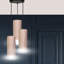 Ealidh 3 - Light Steel Cluster Pendant-1003565784