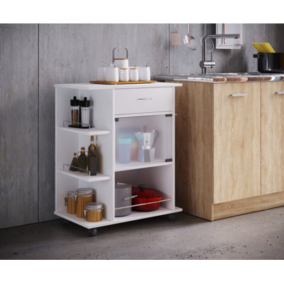 Daviston Wood Kitchen Cart