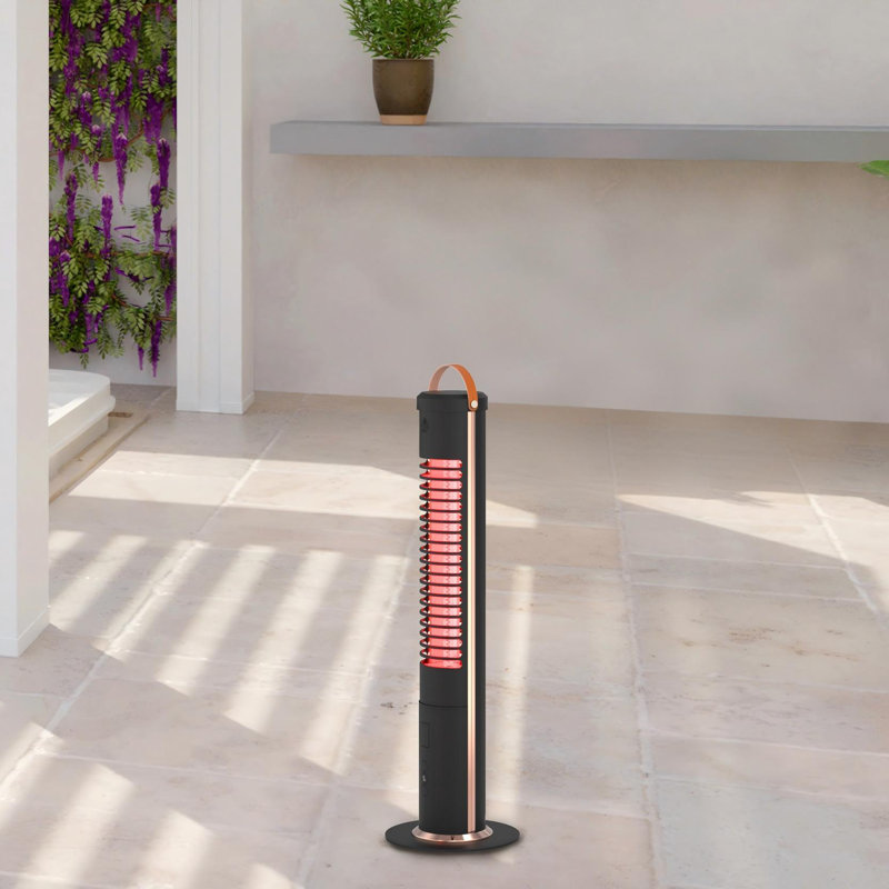 Chauffe-terrasse électrique autoportant 1200Watt