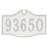 Colonial Address Plaque Frame