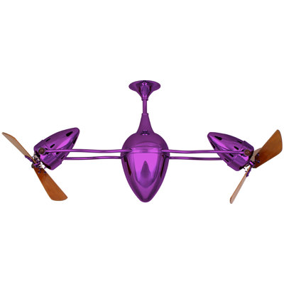 48" Ar Ruthiane 3 Blade Ceiling Fan