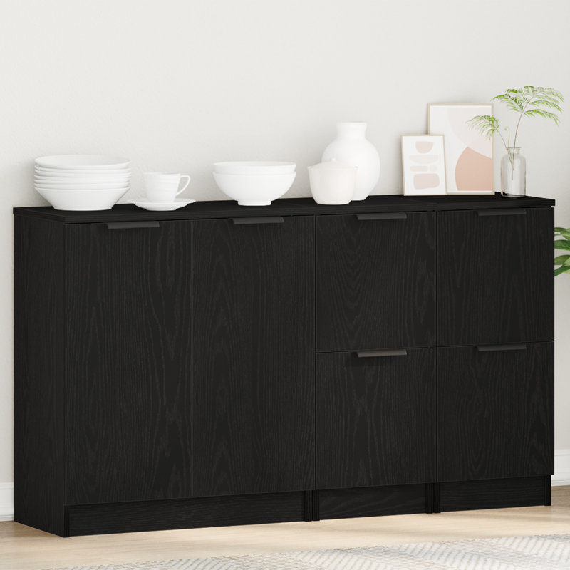 vidaXL Sideboards Engineered Wood Cabinet Home Organiser