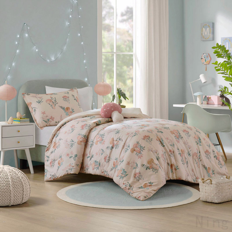 Ensemble d'édredon 3 pièces pour lit simple / simple TG, Édredon pour lit simple TG et 3 pièces suppléme
