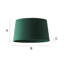Syaira Cotton Cone Lamp Shade ( Slip-On )-557167566-557167561