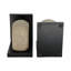 Sagebrook Home 6" Flowood Brown Quartz Resin Bookends, 2-Pieces