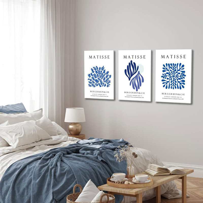 3 Piece Wrapped Canvas Print, 60 cm H x 40 cm W