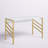 Ricka Modern Writing Desk With Metal Legs-1060175005