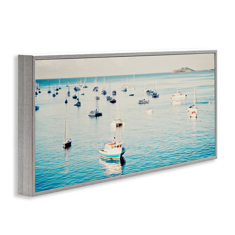 Bateau, flotte, art giclée par Jairo Rodriguez, Estampe numérique Farmhouse, H 10 po x l 24 po
