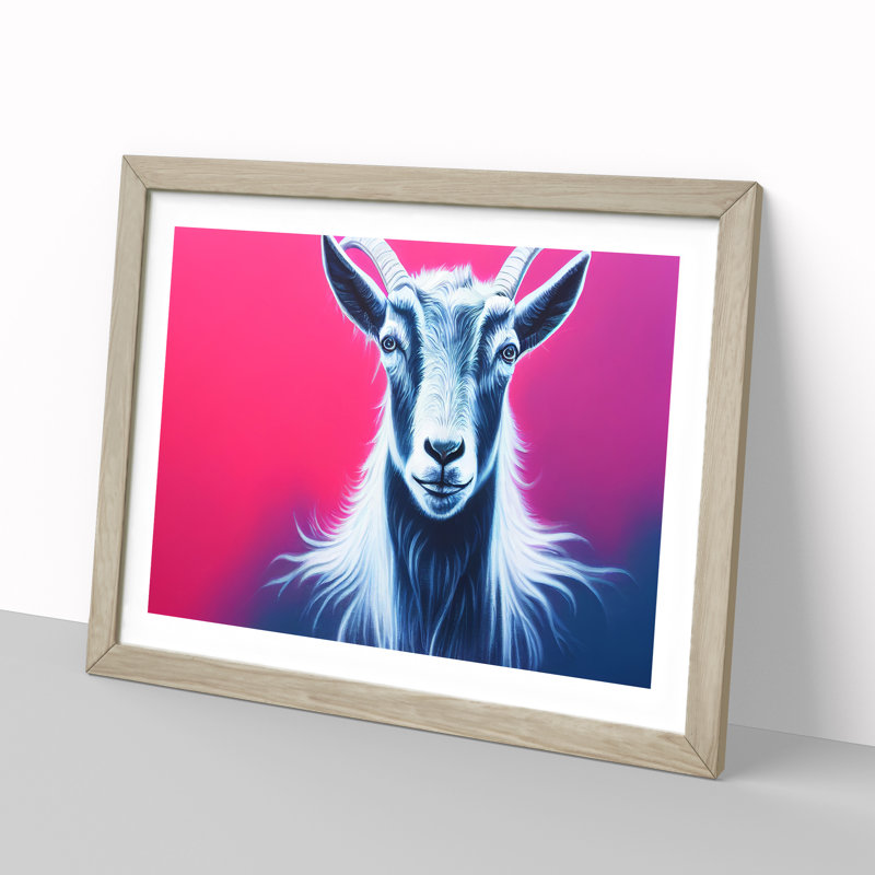 Goat in Colour Vol.4 - Framed Print