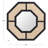 Rachellt Solid Wood Frame Mirror-2054197540