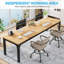 Table de salle à manger 78 po en noyer clair 78 po-1422630702