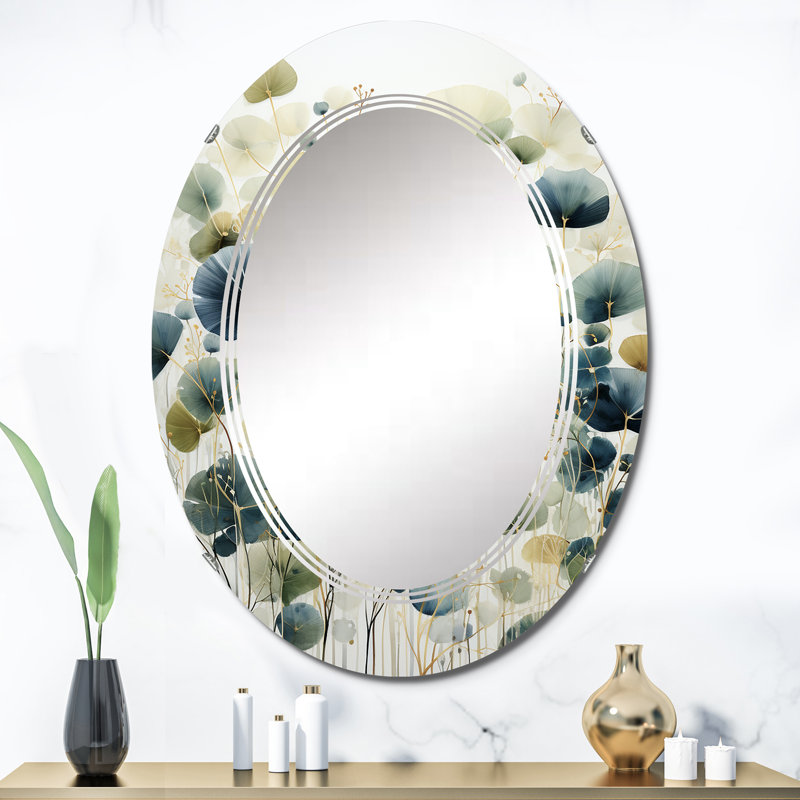 Goelet - Miroir mural moderne ovale, 36 po x 24 po