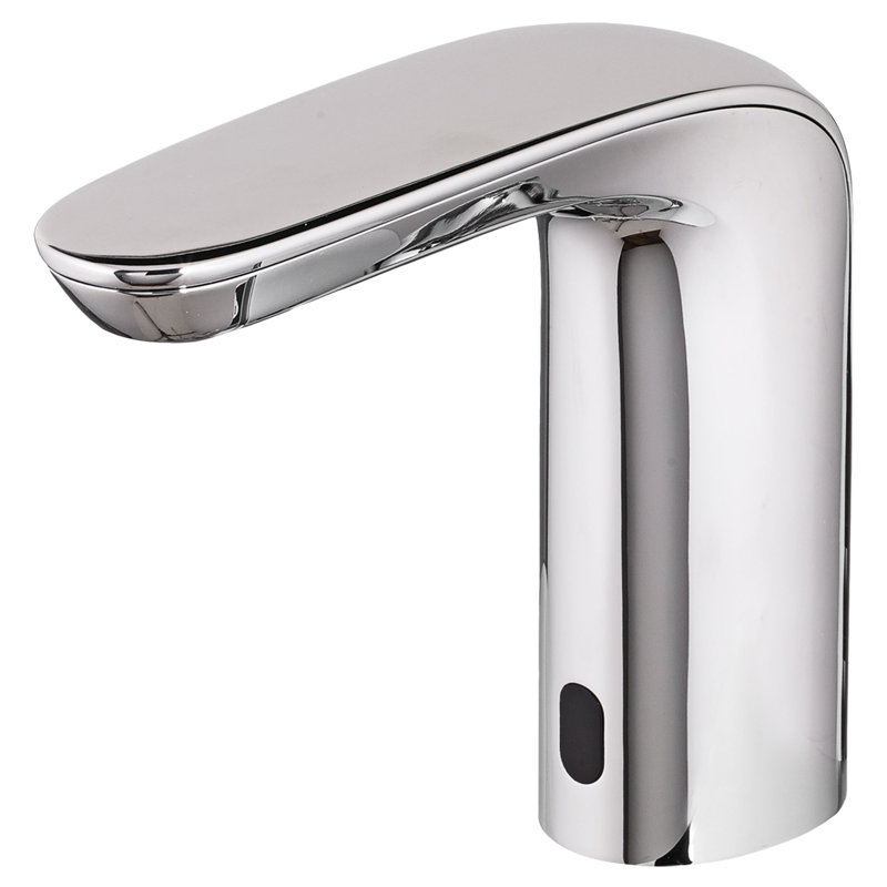Polished Chrome Sensor-Activated Single-Hole Bathroom Faucet