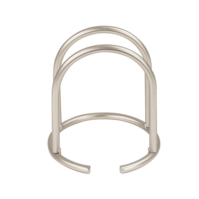 Porte-serviettes autoportant, Argent