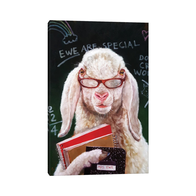 Back To School by Lucia Heffernan - Wrapped Canvas Print, 66.04 cm H x 45.72 cm W x 1.91 cm D