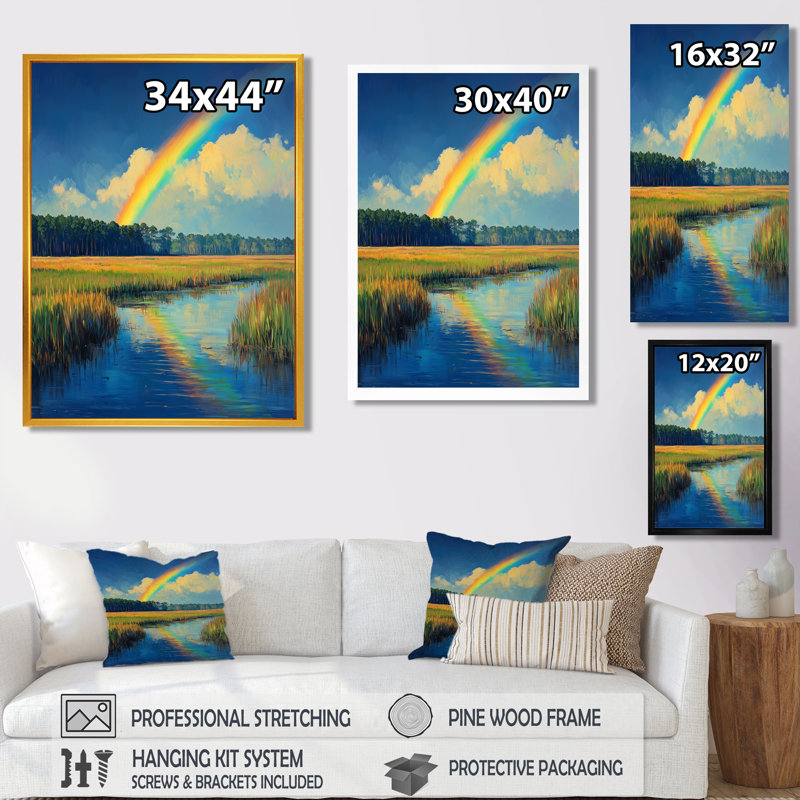 Glenisle - paysages, reproduction d'art sur toile, H 44 po x l 34 po, Reproduction encadrée d'une seule photo