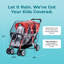 Housse de pluie Foundations Triple Stroller
