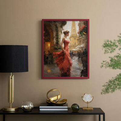 Reproduction encadrée WOMEN Series CDXLII - bois massif