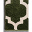 Tapis géométrique vert foncé Molly-285058656