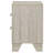 Hunsaker 2-drawer Nightstand Bedside Table Rustic Cream