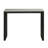 Black/grey/beige Transitional 3-pc Dining Set - 47"w Travertine Table Top W/ Usb Charging, Biscuit-tufted Stools & Storage Shelve Premium Travertine Tabletop?