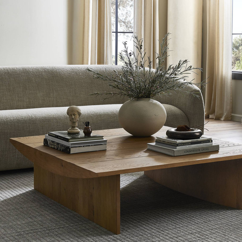 Pickford Square Coffee Table - Dusted Veneer