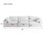 Canapé modulaire surdimensionné Modern