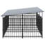 Daxton 128cm H Steel Kennel