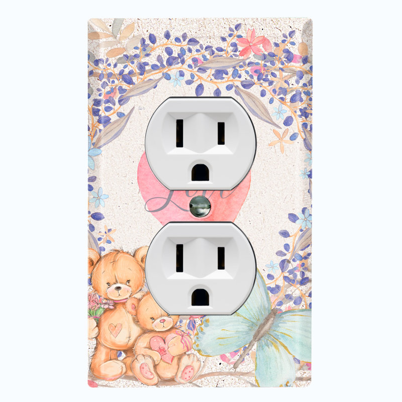 1 - Gang Duplex Outlet Standard Wall Plate