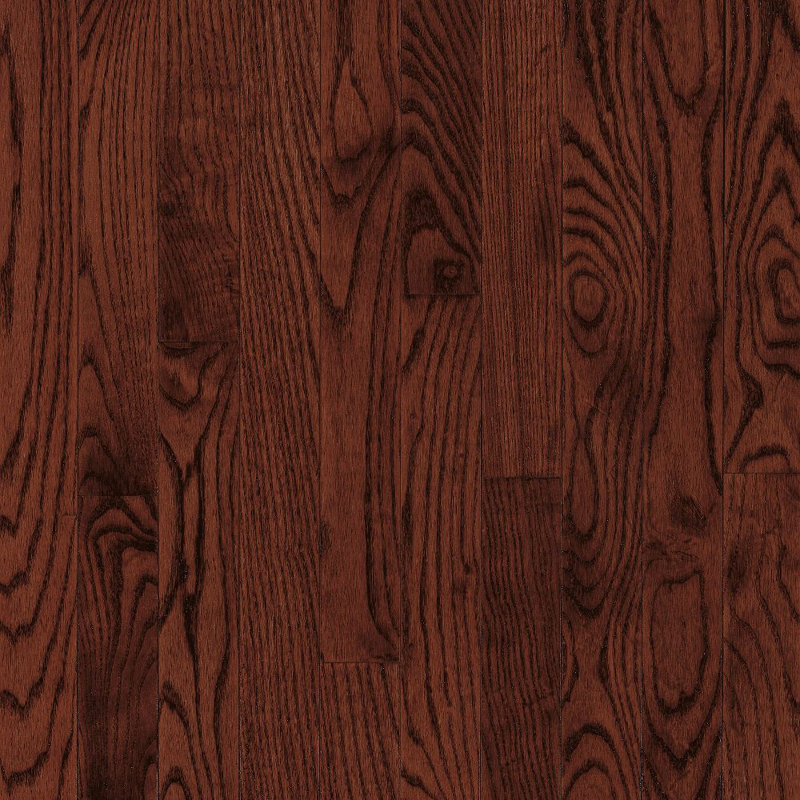 Parquet en chêne massif de 3/4 po d'épaisseur x 2 1/4 po x longueur variable, Cerisier