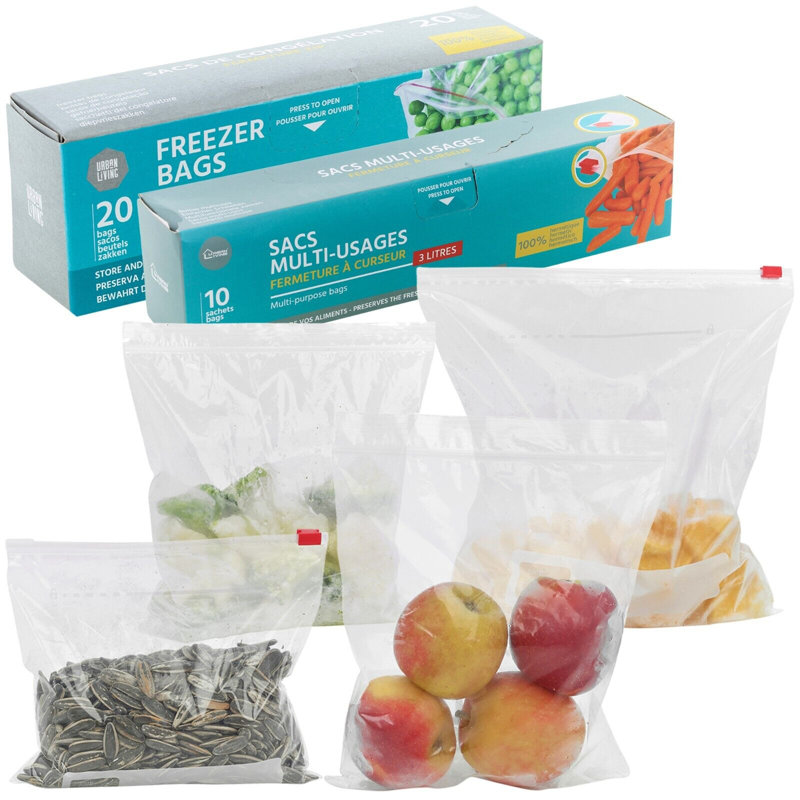 Multi Use Plastic Food Saver Freezer Vacuum Roll Sealer Storage Bags