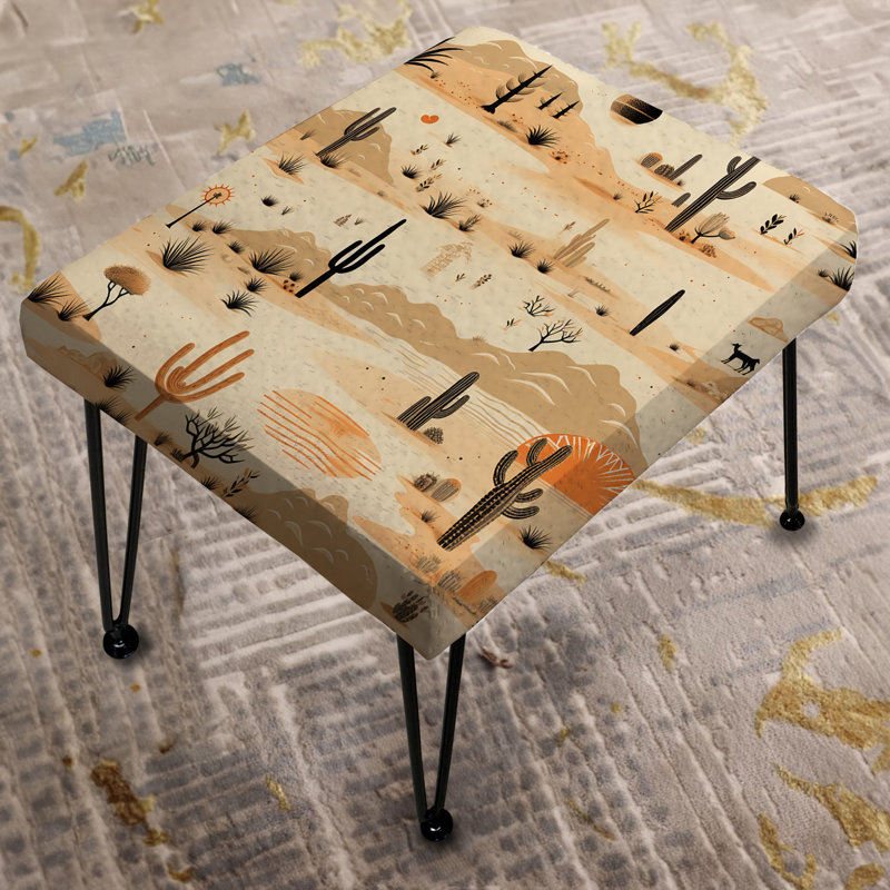 Motif beige bohème Sandy - Boho