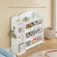 Rangement pour jouets, tablette à jouets avec 8 bacs de rangement, rangement pour salle de jeux, bibliothèque pour enfants, bibliothèque à 4 niveaux pour chambre d'enfant, chambre à coucher, salon, salle d'étude, chambre de bébé blanc-362053245