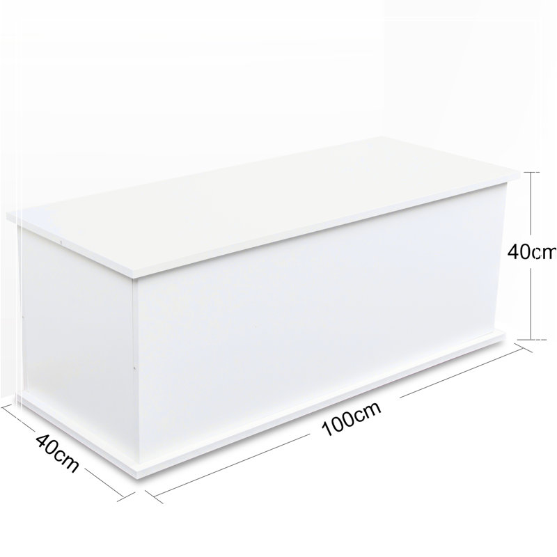 Storage Chest Trunk, Lift Top Wood Box for Entryway Bench Organizer Home