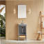 Meuble-lavabo autoportant simple avec tiroir