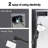33" Infrared Electric Fireplace Insert