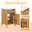 Meuble-lavabo en bois 20 po avec lavabo