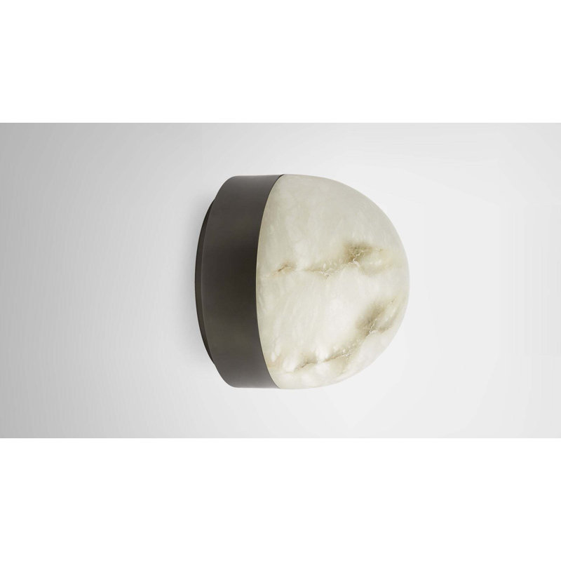 Lucid Flush Mounted Sconce, Bronze