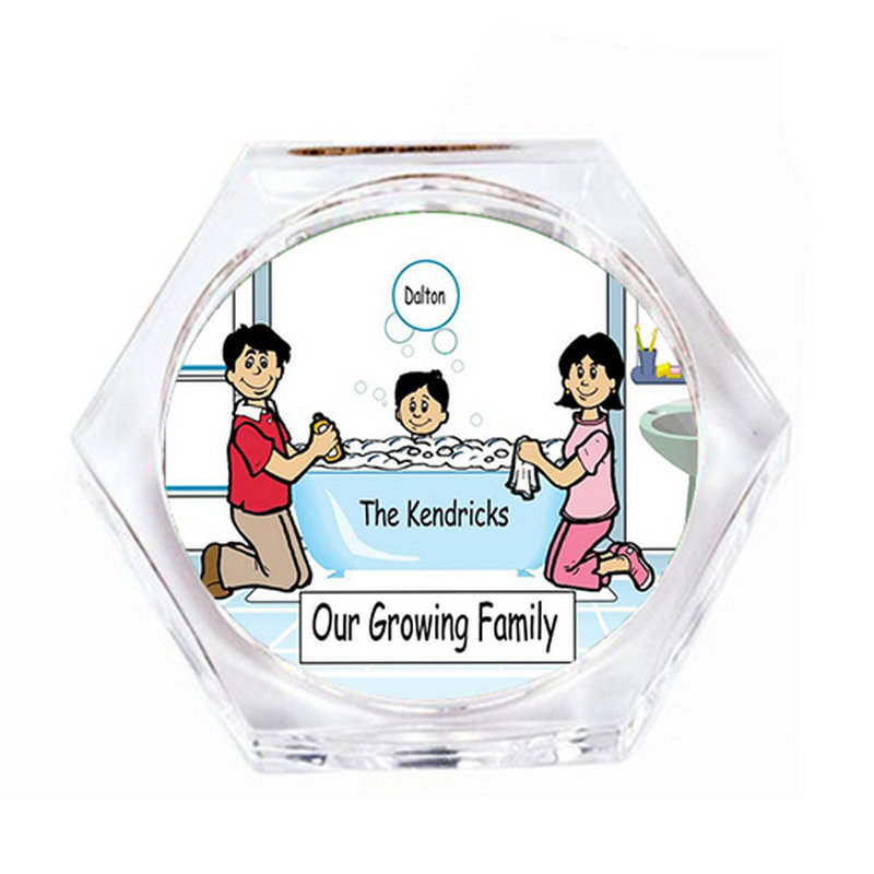 Ensemble de 4 sous-verres personnalisés, Oui