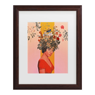 Spacerocket Art  589 Matted Framed Art