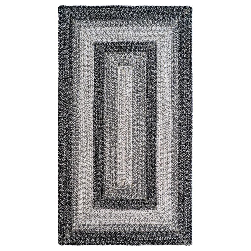 Langeloth Indoor / Outdoor Rug, Concentric Rectangle 20" x 30"