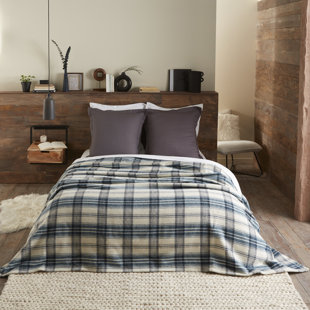 Gabriel Wool Plaid Blanket