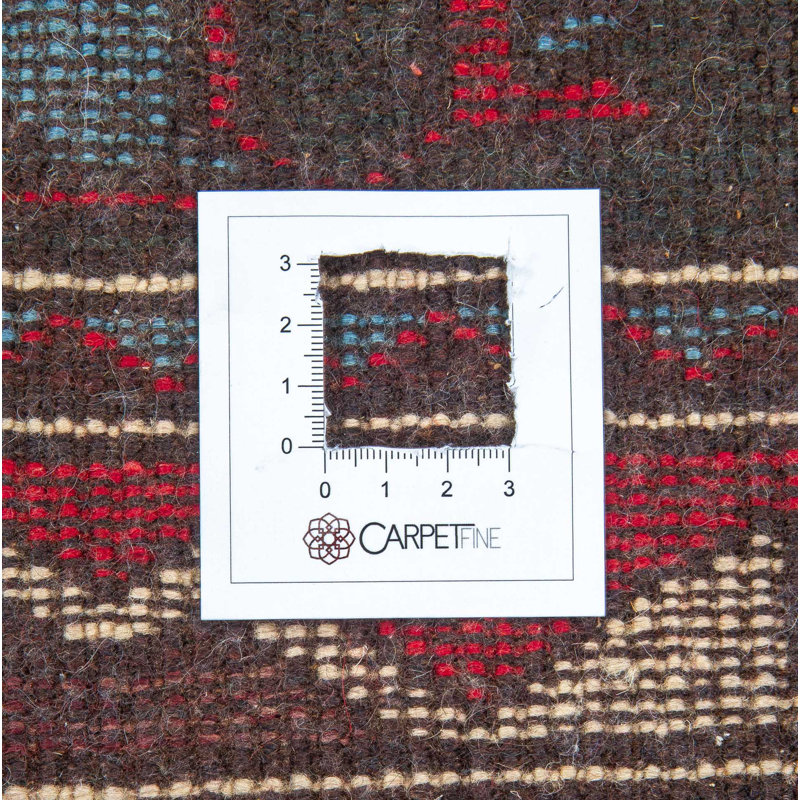 Rectangle 98 cm x 99 cm Oriental Wool Hand Woven Area Rug