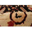 Tapis de bois one-of-kind-noué la 2010 chobi noir 7 pi 1 po x 8 pi en laine Aelfred