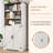 5-Tier Tall Open Display Shelves